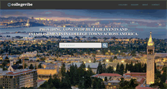 Desktop Screenshot of collegevibe.com
